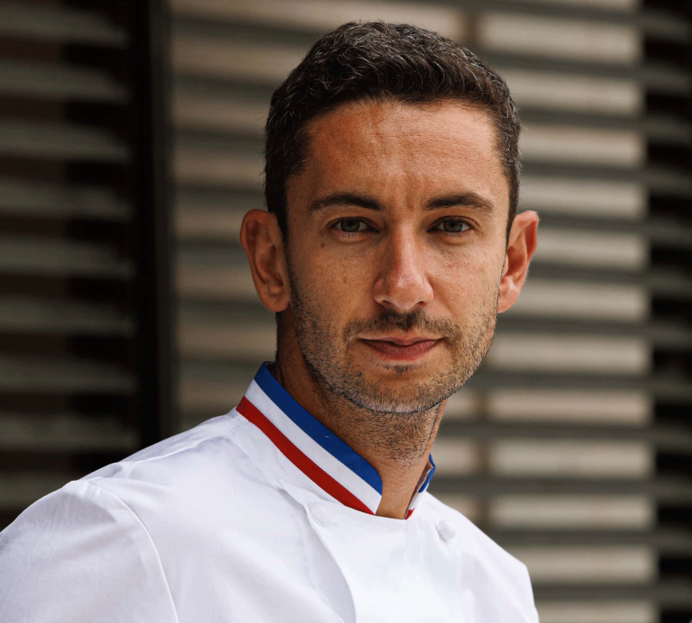 Chef unseres Gourmet-Restaurants am Meer in morbihan in der bretagne