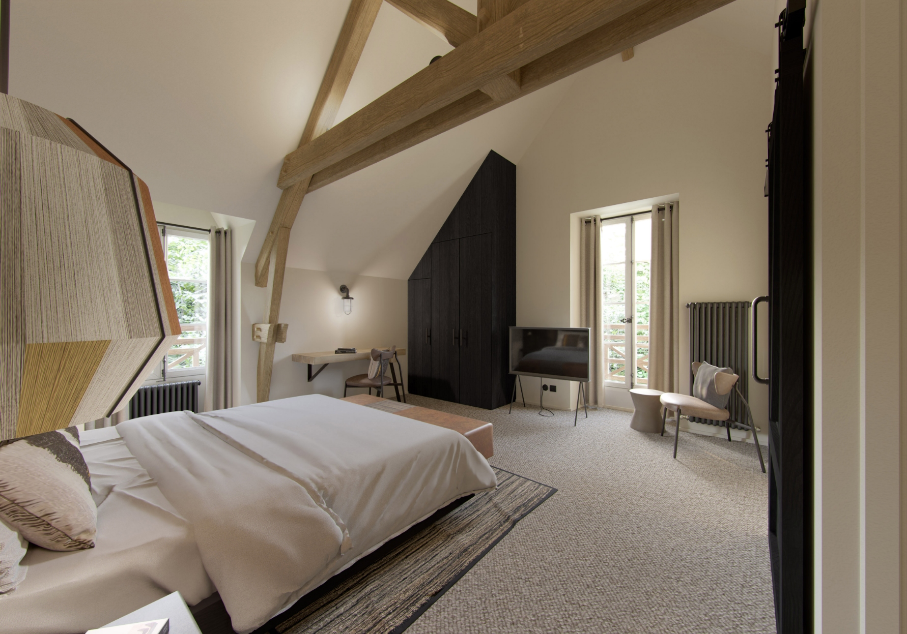 Accommodation 2023 08 30 Room Stables View A matin