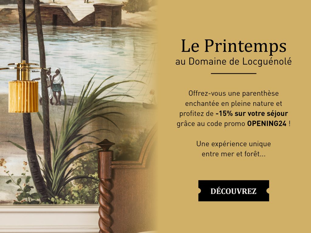 Special offer: -15% on your stay at Domaine du Locguénolé