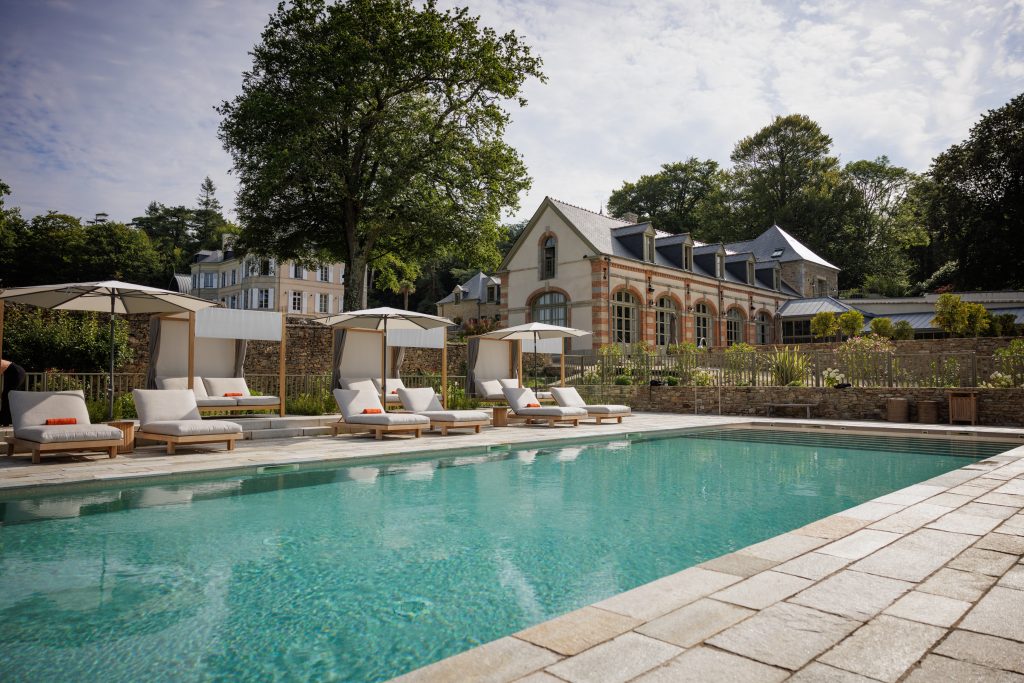 piscine du domaine de Locguénolé
