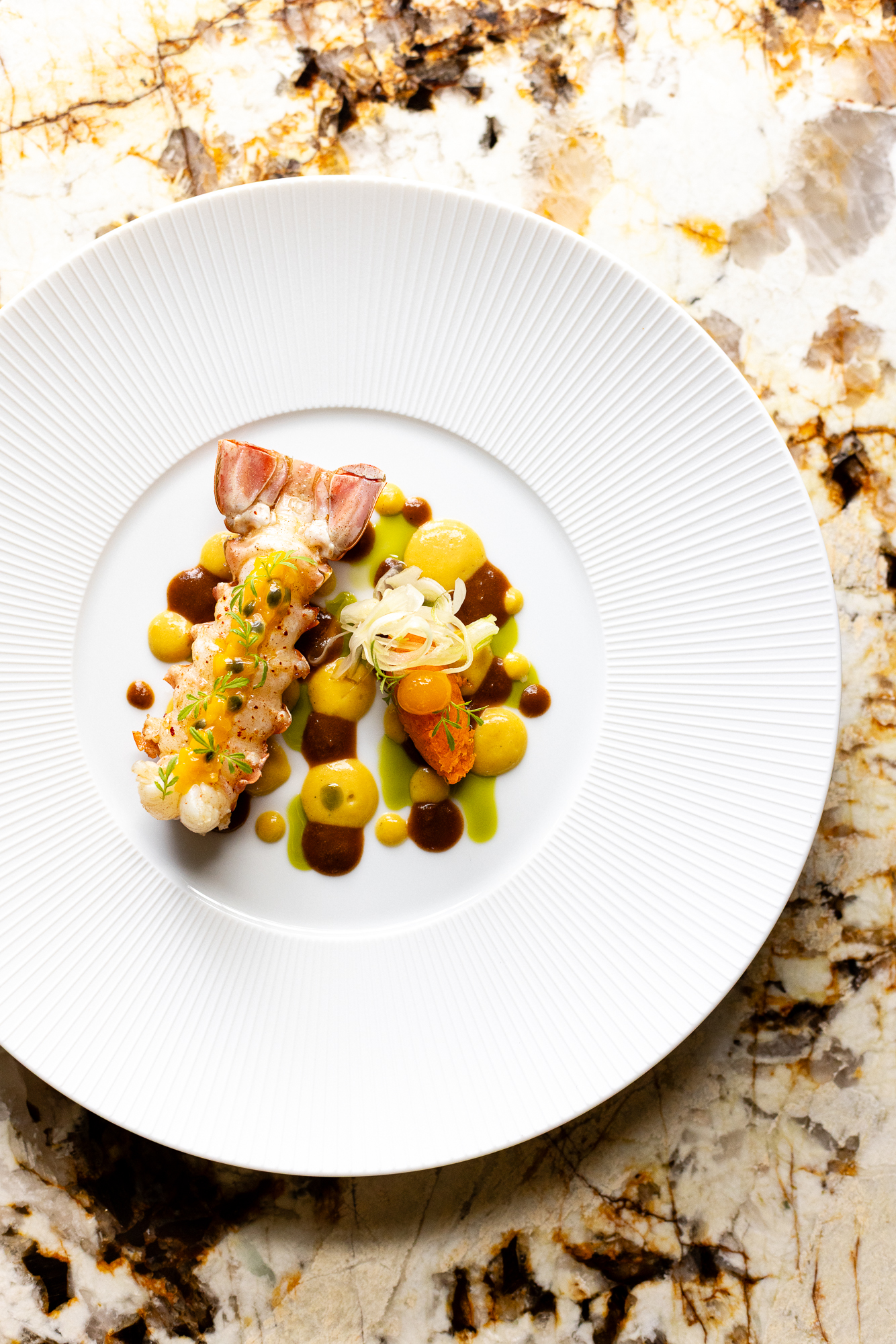 L'Inattendu Langoustine Piment Passion Credit photo Julien MOTA