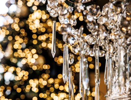 Araña de cristal - hotel de lujo en bretaña