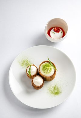 DSC_8820 Colourful dish for our gourmet restaurant in Brittany