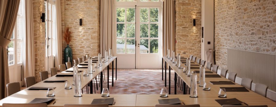 L'orangerie le lieu idéal pour vos réunions en bretagne dans un hôtel 5 étoiles